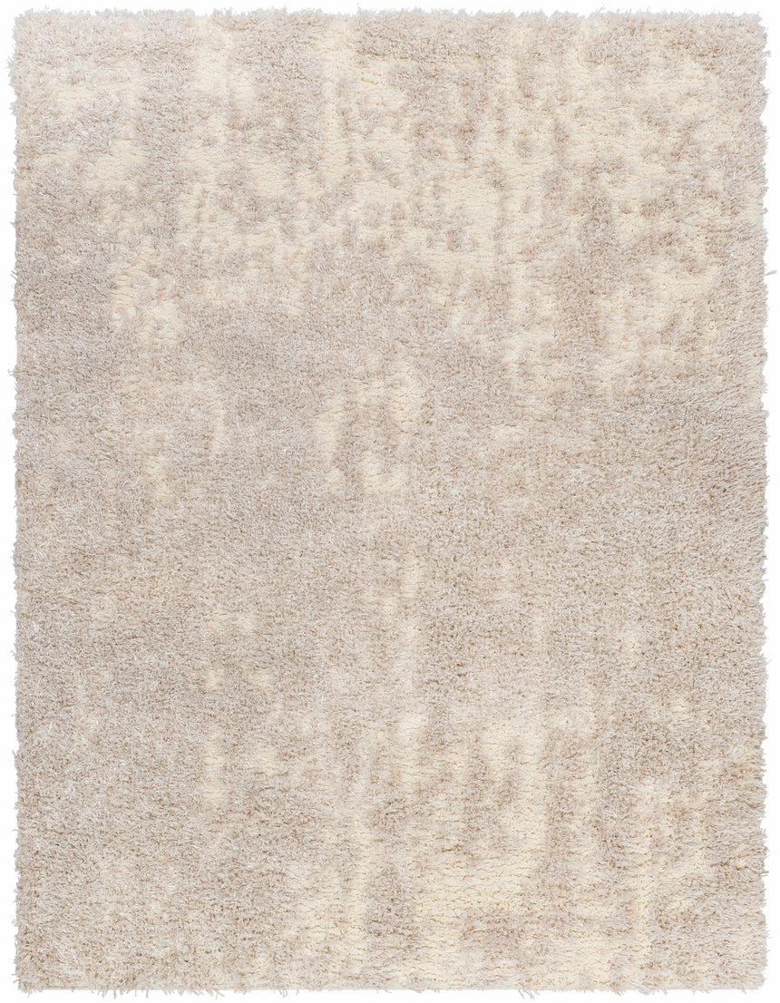 Edzia Beige Plush Area Rug - Clearance