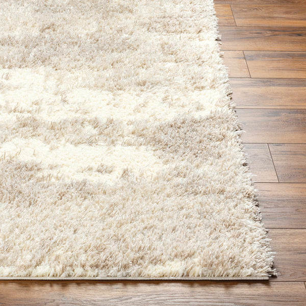 Grete Beige Plush Area Rug