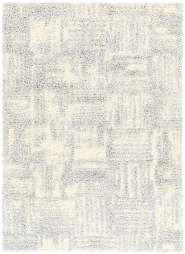 Iduia Gray Plush Area Rug