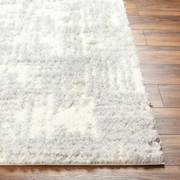 Iduia Gray Plush Area Rug