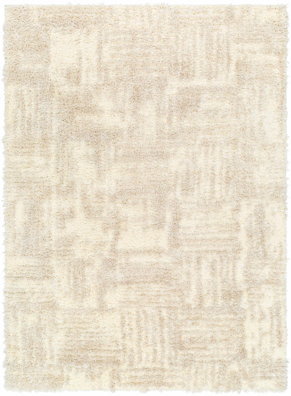 Iduia Beige Plush Area Rug