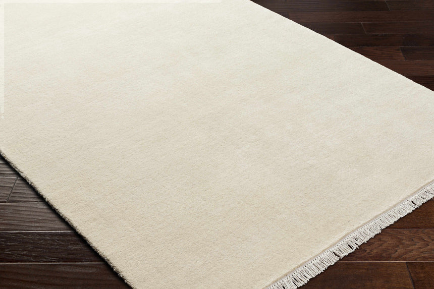 Myron Beige Wool Area Rug