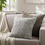 Pokii Medium Gray Throw Pillow - Clearance