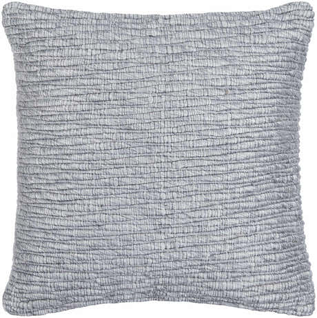 Pokii Light Slate Throw Pillow