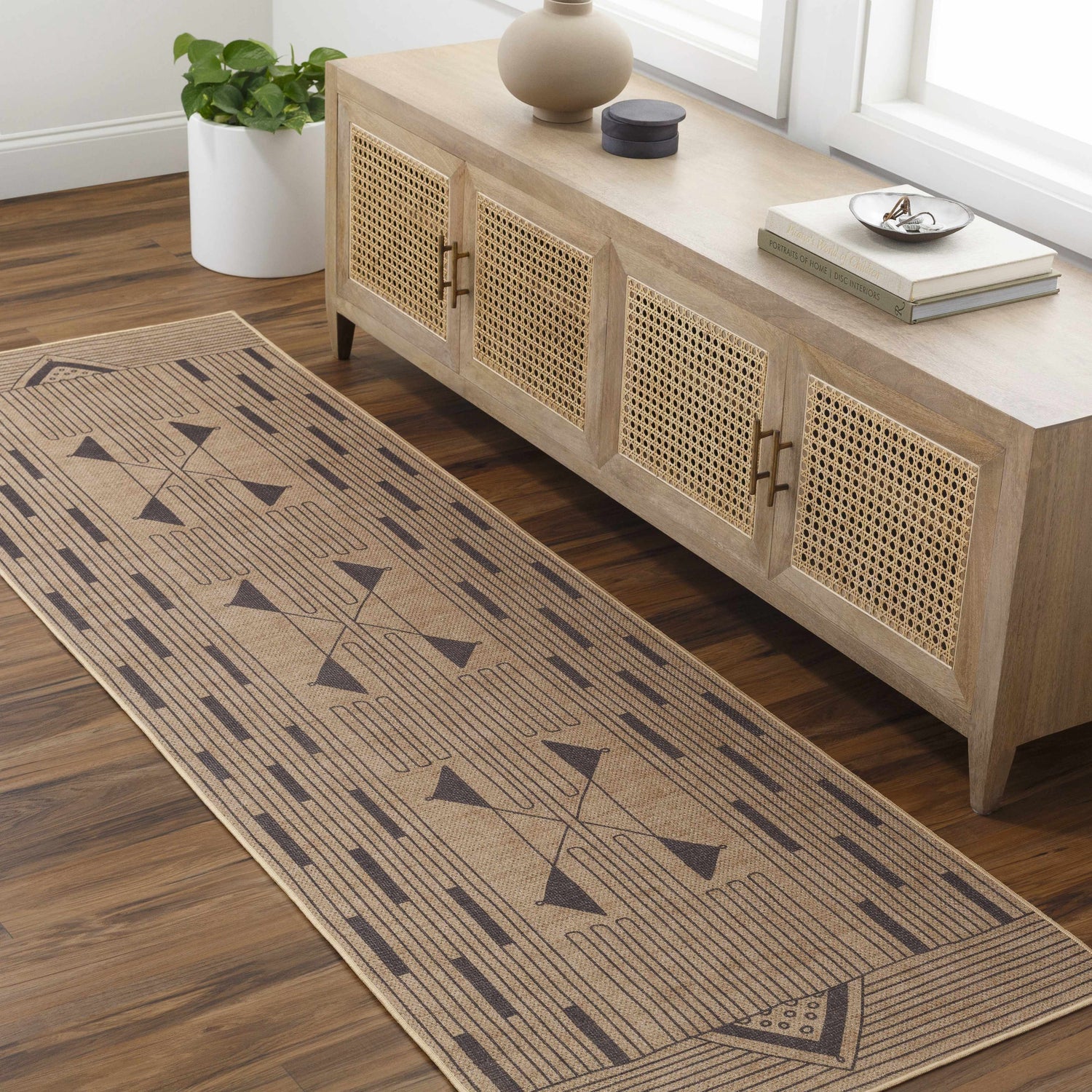 Atle Washable Jutely Rug - Clearance
