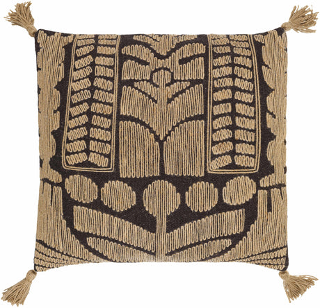Kitra Espresso Throw Pillow