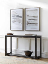 Stadtroda Black Console Table