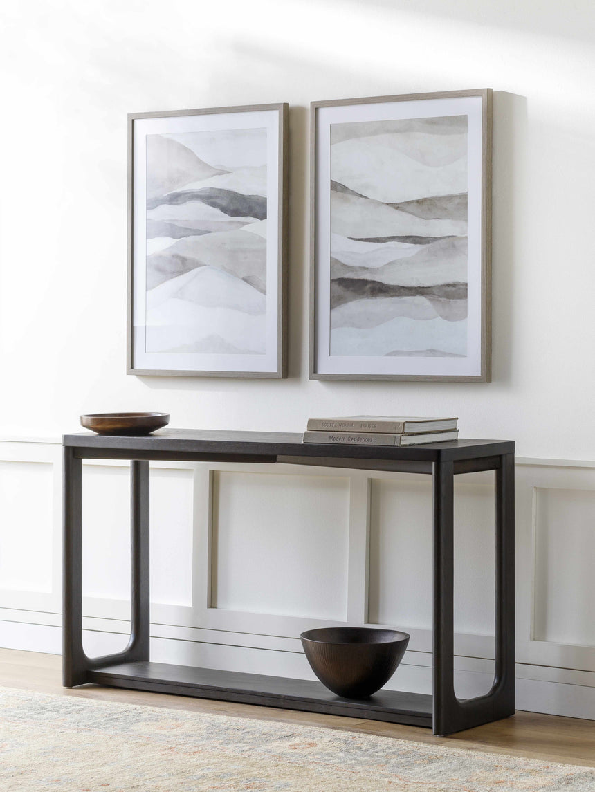 Stadtroda Black Console Table