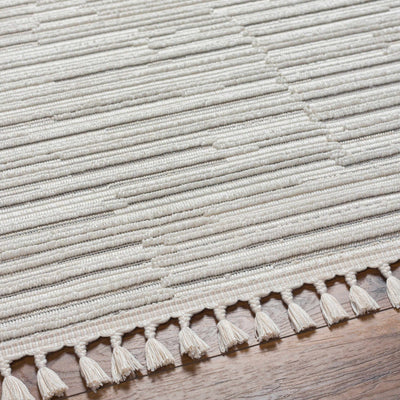 Cate Block Striped Textured Rug