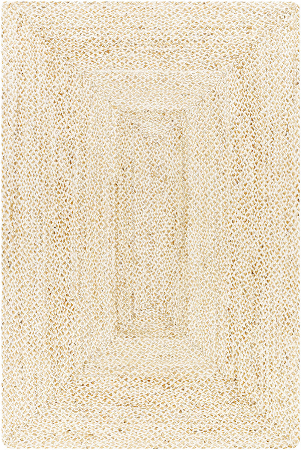 Elkie Cream Jute Area Rug