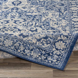 Shavertown Blue Traditional Area Rug - Clearance