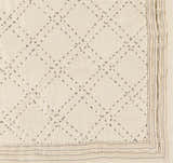 Shadehill Beige Diamond Pattern Bedding Set