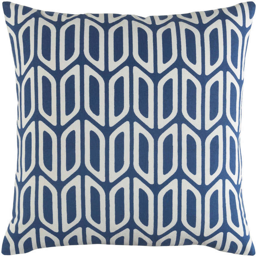 Shinrock Blue Geometric Accent Pillow - Clearance