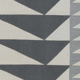 Shipman Gray Geometric Wool Rug - Clearance