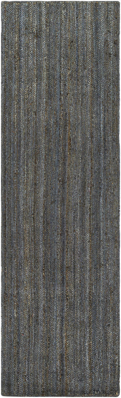 Shipshewana Dark Blue Jute Rug - Clearance