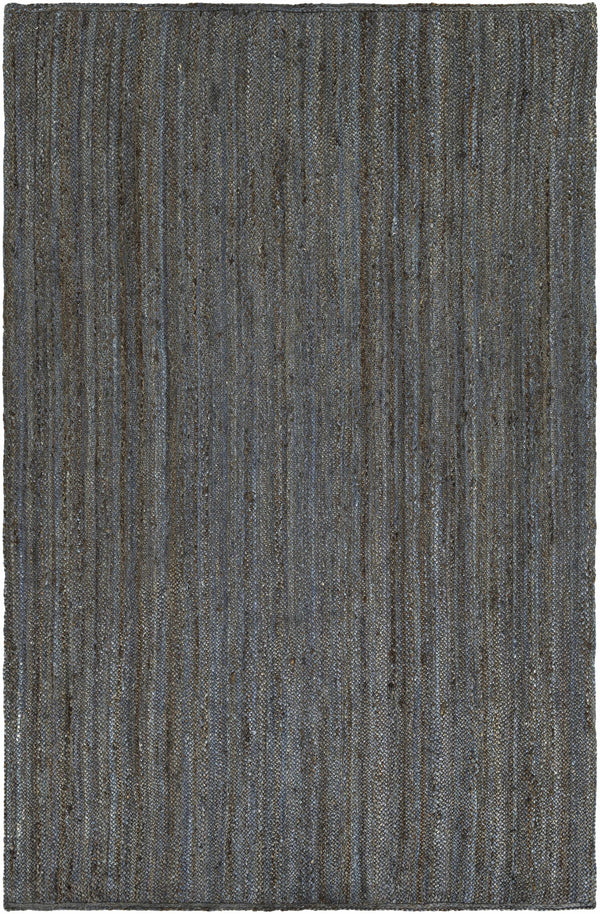 Shipshewana Dark Blue Jute Rug - Clearance