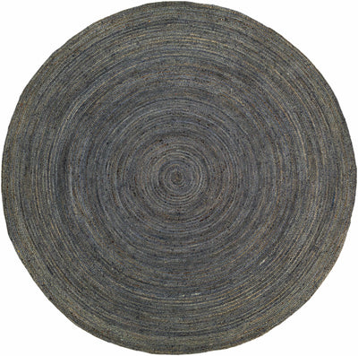 Shipshewana Dark Blue Jute Rug - Clearance