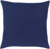 Shongaloo Navy Floral Patterned Throw Pillow - Clearance