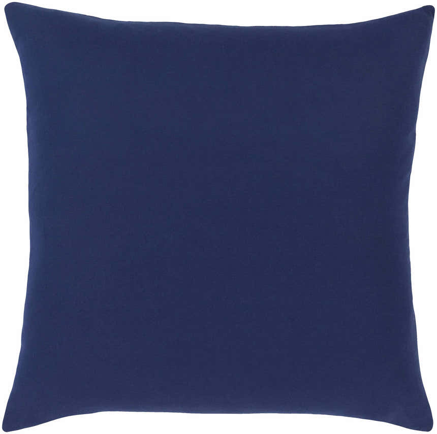 Shongaloo Navy Floral Patterned Throw Pillow - Clearance