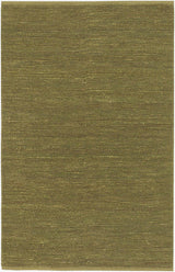 Glover Olive Braided Jute Carpet - Clearance