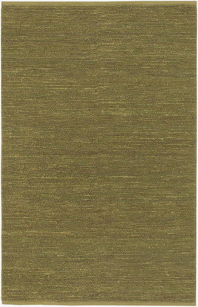 Glover Olive Braided Jute Carpet - Clearance