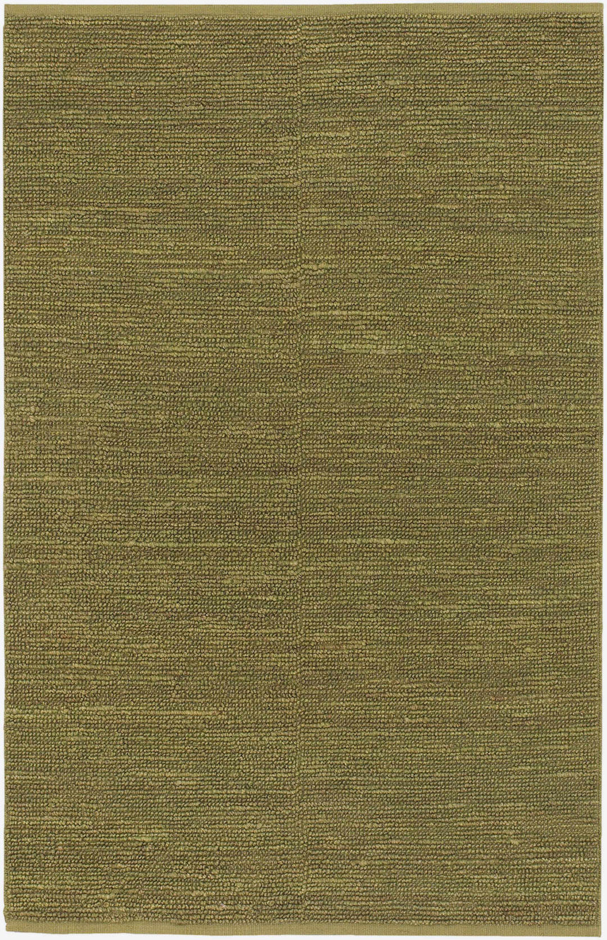 Glover Olive Braided Jute Carpet - Clearance