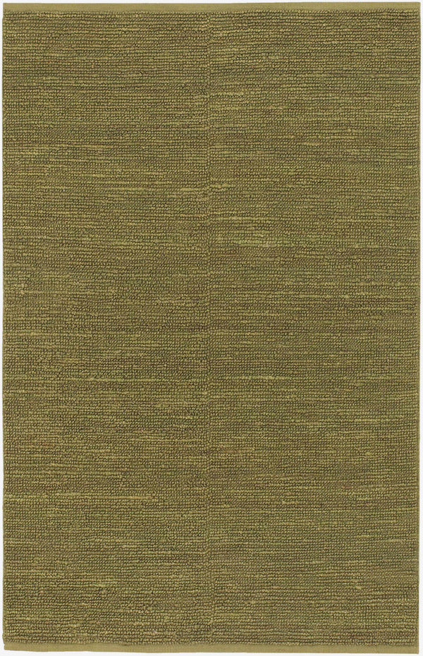 Glover Olive Braided Jute Carpet - Clearance