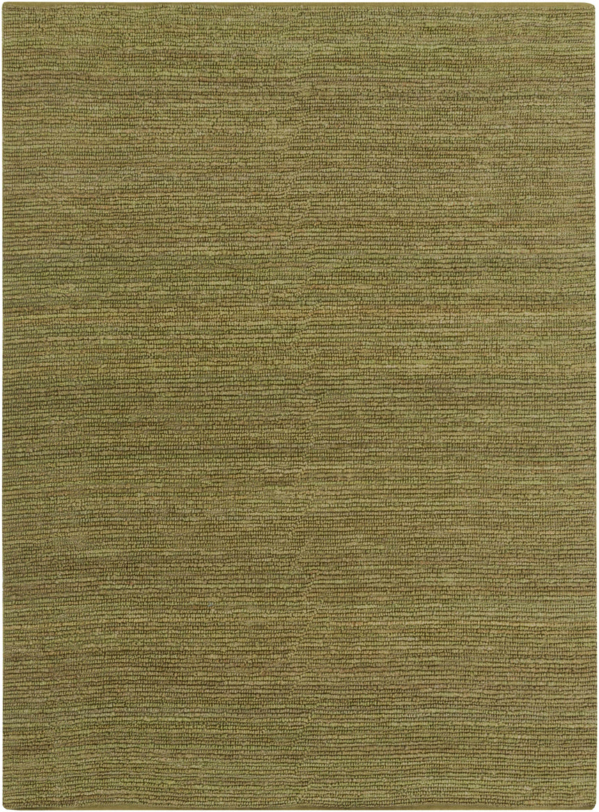Glover Olive Braided Jute Carpet - Clearance