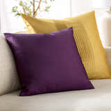 Shawneetown Plum Square Throw Pillow - Clearance