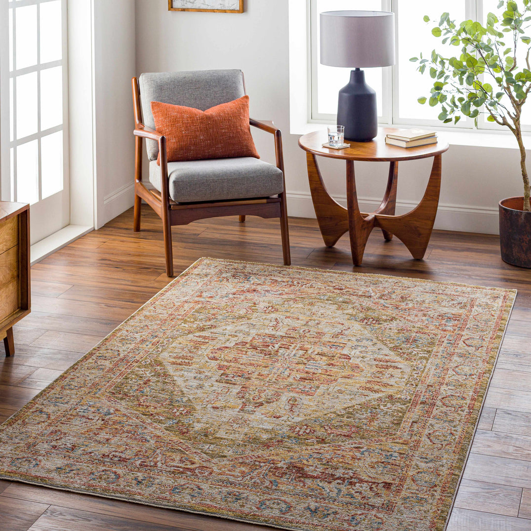 Rich Rug Alois Tan Rich Textured Traditional Rug – Boutique Rugs