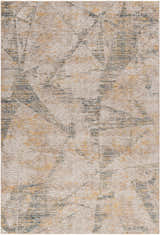 Close-up of the Cadao Rich Textured Traditional Rug featuring light peach, mocha, and multi-brown tones. Design-Rectangle-6796