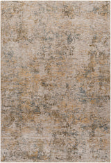 Chas Beige Rich Textured Traditional Rug