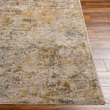Chas Beige Rich Textured Traditional Rug