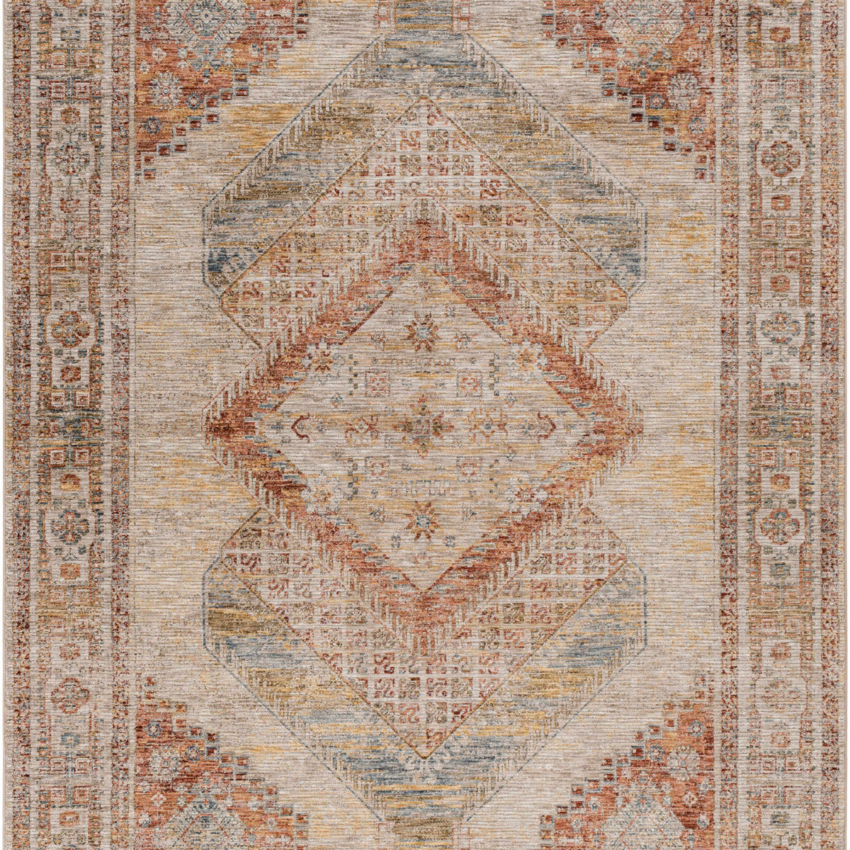 Moya Tan Rich Textured Traditional Rug – Boutique Rugs