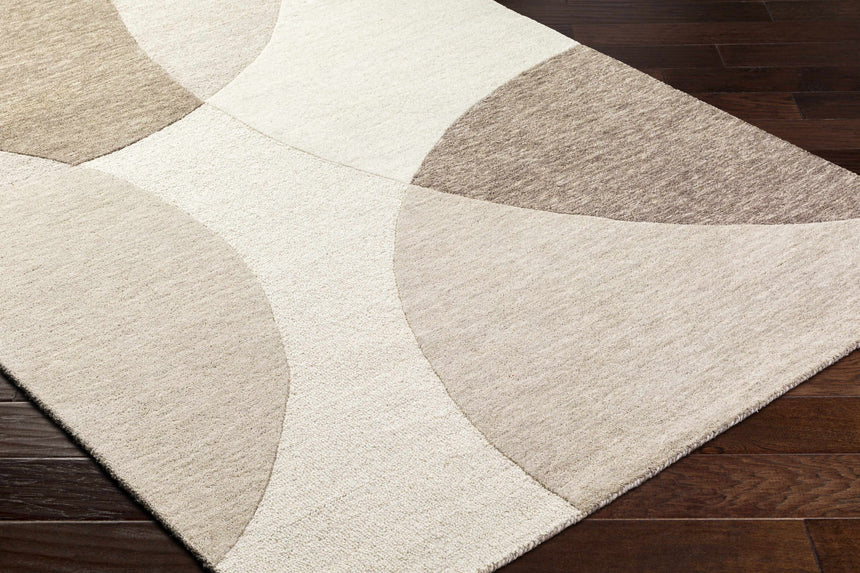 Cassiopeia Dark Brown & Beige Area Rug