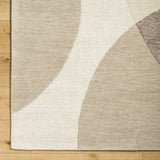 Cassiopeia Dark Brown & Beige Area Rug