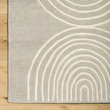 Fuat Medium Gray Area Rug - Clearance