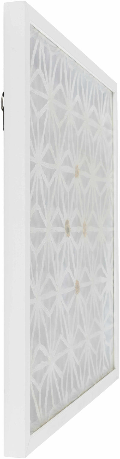 Sionogan White Contemporary Paper Wall Art