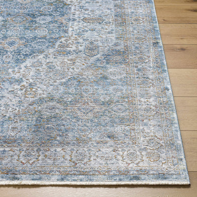 Honon Blue Medallion Area Rug