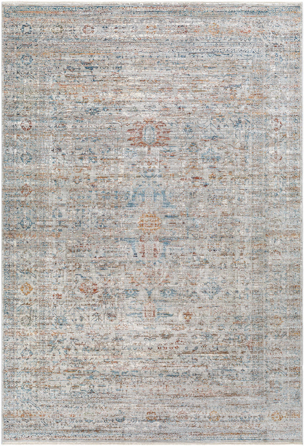 Jadey Blue & Olive Area Rug