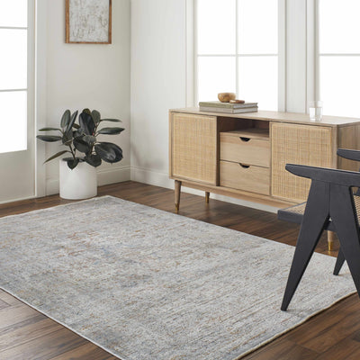 Jadey Blue & Olive Area Rug