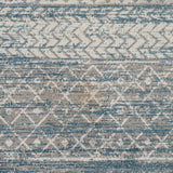 Tambac Blue Washable Area Rug - Clearance