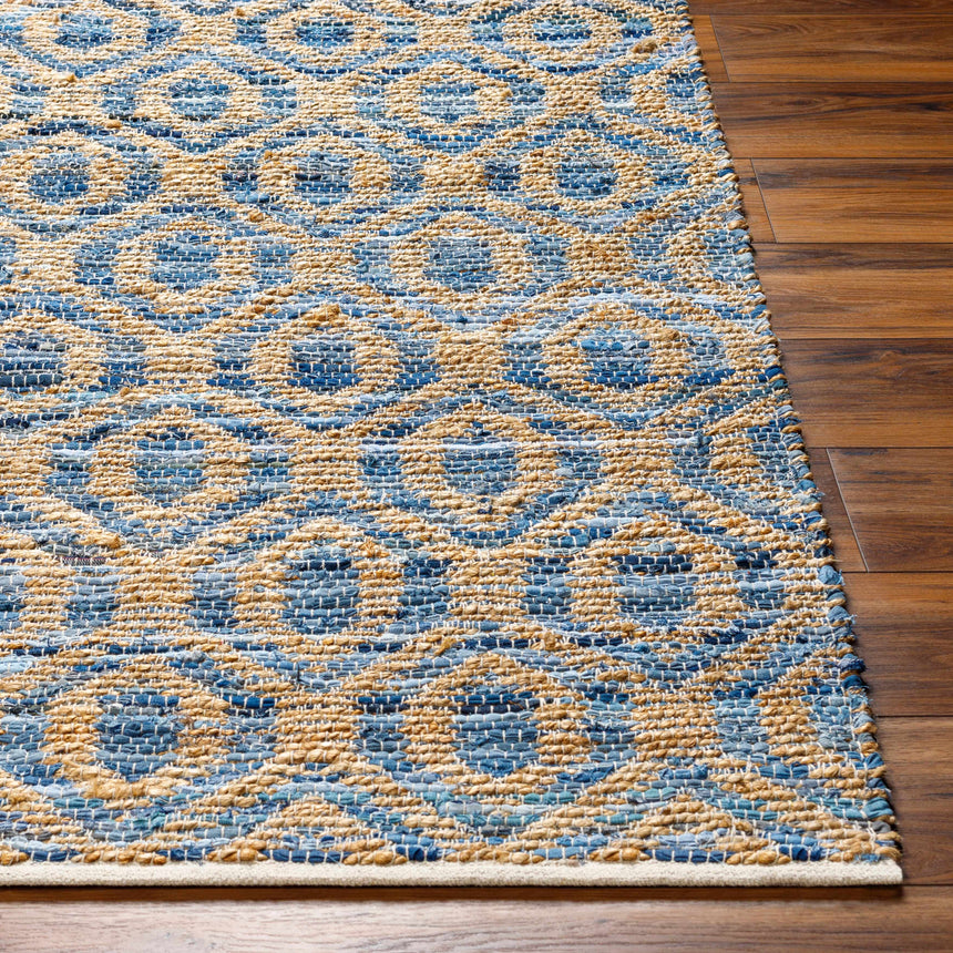 Isaye Blue Area Rug - Clearance