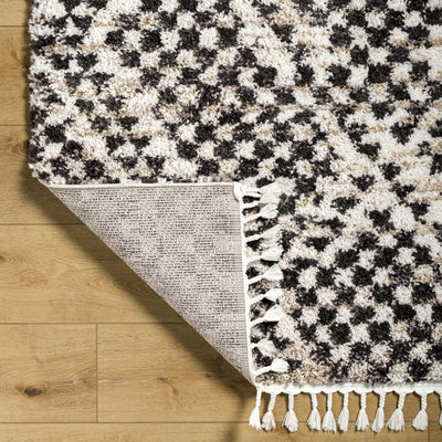 Breck Black&White Checkered Area Rug