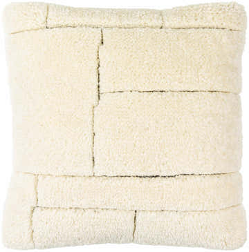 Marly Cream Wool Throw Pillow