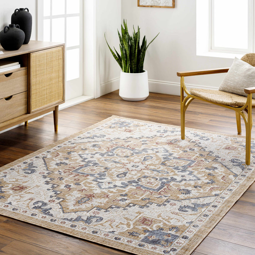 Lewa Beige Area Rug - Clearance