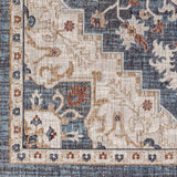 Lewa Blue Area Rug - Clearance