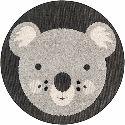 Kids Koala Animal Print Nursery Area Rug - Clearance