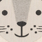 Kids Lion Animal Print Nursery Area Rug - Clearance