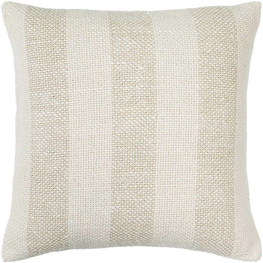 Mirko Beige Throw Pillow - Clearance